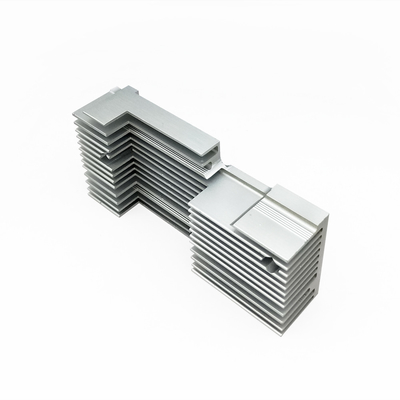 Anodizing Clear CNC Precision Aluminum Profile Heat Sink With Surface Treatment