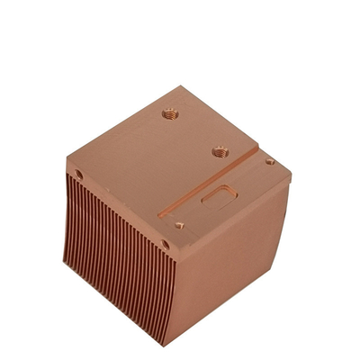 Industrial Server Copper Soldering Heat Sink CNC Precision Maching