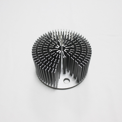 Round Natural Anodizing Cold Forging Heat Sink With Existing Mold Dia 110mm