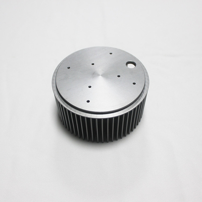 Round Natural Anodizing Cold Forging Heat Sink With Existing Mold Dia 110mm