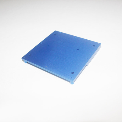 Custom Aluminum Blue Anodizing Heat Sink Plate For Industry Products