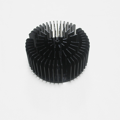 Aluminum Alloy Heat Sink With Cold Forging Craft 5.0mm Base Thickness