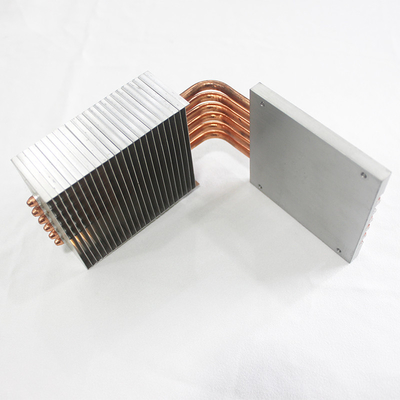 Anti Corrosion Heat Pipe Heatsink , Anti Baking Copper Tube Heat Sink