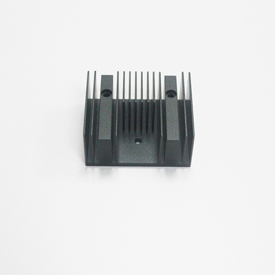 Anodizing Black Aluminum Profile Heat Sink For Led Light ISO9001