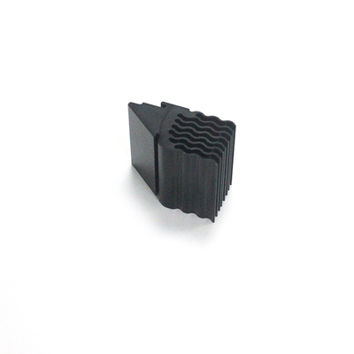 Black Anodizing Pin Fin Aluminum Profile Heat Sink For Industry Electronics OEM