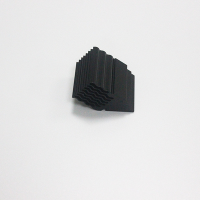 Black Anodizing Pin Fin Aluminum Profile Heat Sink For Industry Electronics OEM