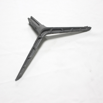 Anodizing Grey Zinc Die Casting Alloys Aluminum TV Holder For 400T Machine Casting