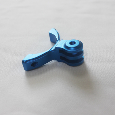 Anodizing Blue Alloy Aluminum Die Casting For Electronics Parts High Precision