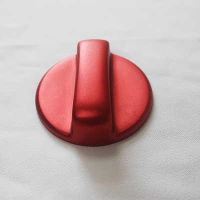 Anodizing Red Fuel Tank Filler Cap Parts , CNC AL2024 Die Casting Components