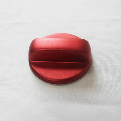 Anodizing Red Fuel Tank Filler Cap Parts , CNC AL2024 Die Casting Components