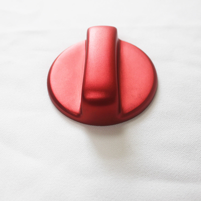 Anodizing Red Fuel Tank Filler Cap Parts , CNC AL2024 Die Casting Components