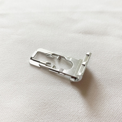 Anodizing Silver Plating Zinc Die Cast , 1060 Aluminium Casting Parts For Card Slot