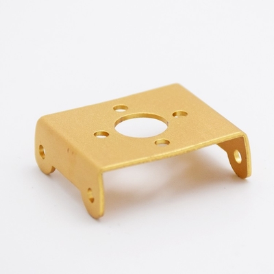 Waterproof AL5052 Stainless Steel Stamping Parts With Painting Gold Surface Treatment