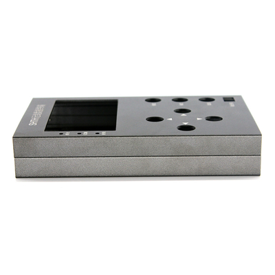 Blast Sand Extrusion Aluminum Profile Enclosure ISO9001 Anodizing Grey