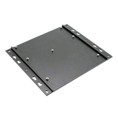 AL6063-T5 Aluminum Profile Enclosure Box With Upper Cover Practical Anodizing Black