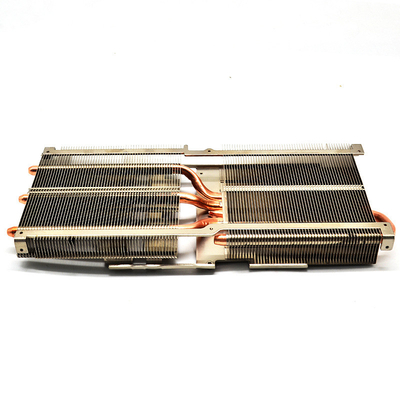 Rustproof Power 150w Tube And Fin Radiator , ODM Heat Pipe Computer Cooling