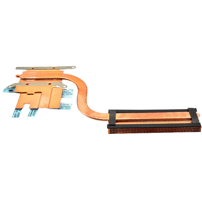 OEM Laptop Cpu Cooler With Plating Nickel , Practical Copper Pipe Heat Sink