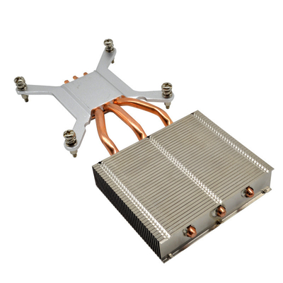 Practical OEM Heat Sink With Copper Tube For Electronic Equipment Rustproof