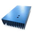 Width 450mm Aluminum Extruded Heat Sink For Electronics Equipment Anodizing Blue