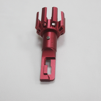 Anodizing Red Aluminum CNC Machining Parts