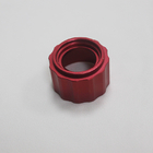 Anodizing Red ISO9001 Aluminum CNC Machining Parts For Nut Handle