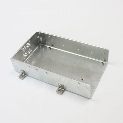 Aluminum Die Cast Sheet Metal Housing With Riveting Bracket ISO9001 OEM