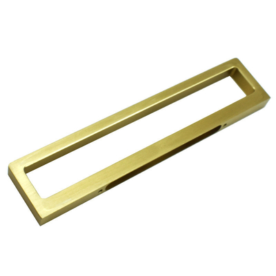 Anodizing Golden ISO9001 Door Lock Part Aluminum 6061 CNC Machining Polishing