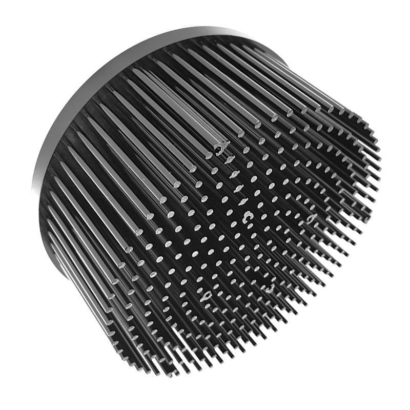 Customized Existing Mold Cold Forging Heat Sink With 65W LED Lighting Dia 150mm