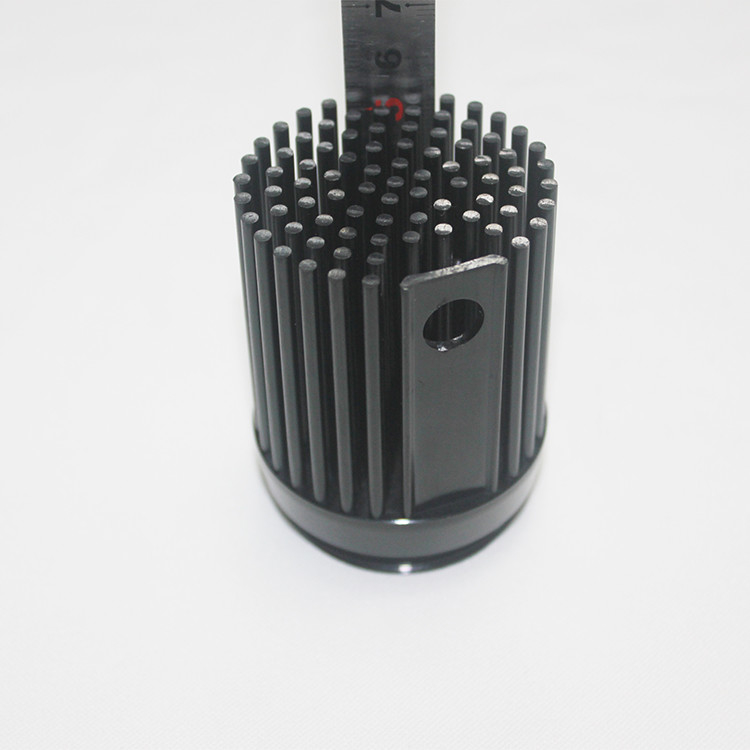 20W Anodizing Black Cold Forged Heat Sink For LED Spot Light