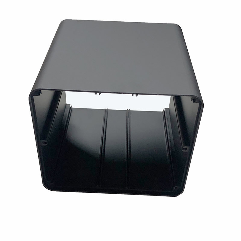 Sandblast Anodizing Black Aluminium Profile Enclosure Energy Storage Battery Housing