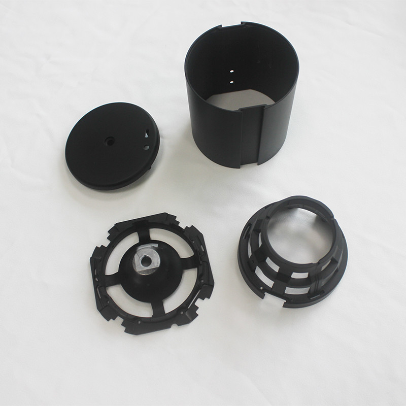 A380 Loudspeaker Spare Parts Basket , Painting Black Die Aluminium Casting ISO9001