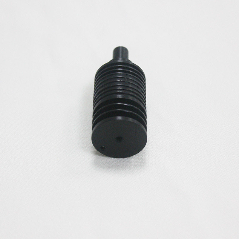 Aluminum 6061 CNC Lathe Machning Parts With Black Anodizing Surface Treatment